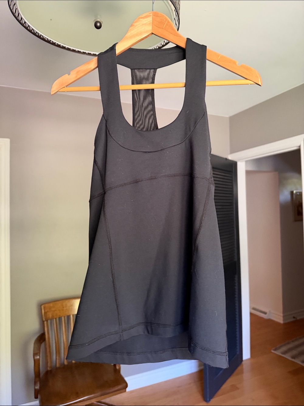 lululemon athletica Black Racerback Athletic Tank